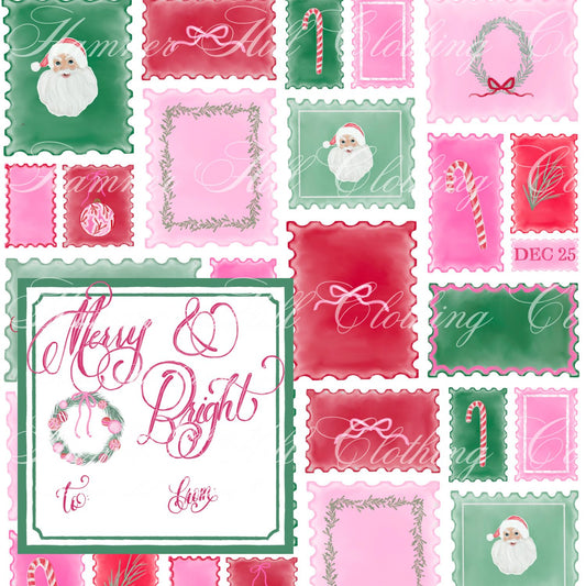 Merry & Bright Gift Tag