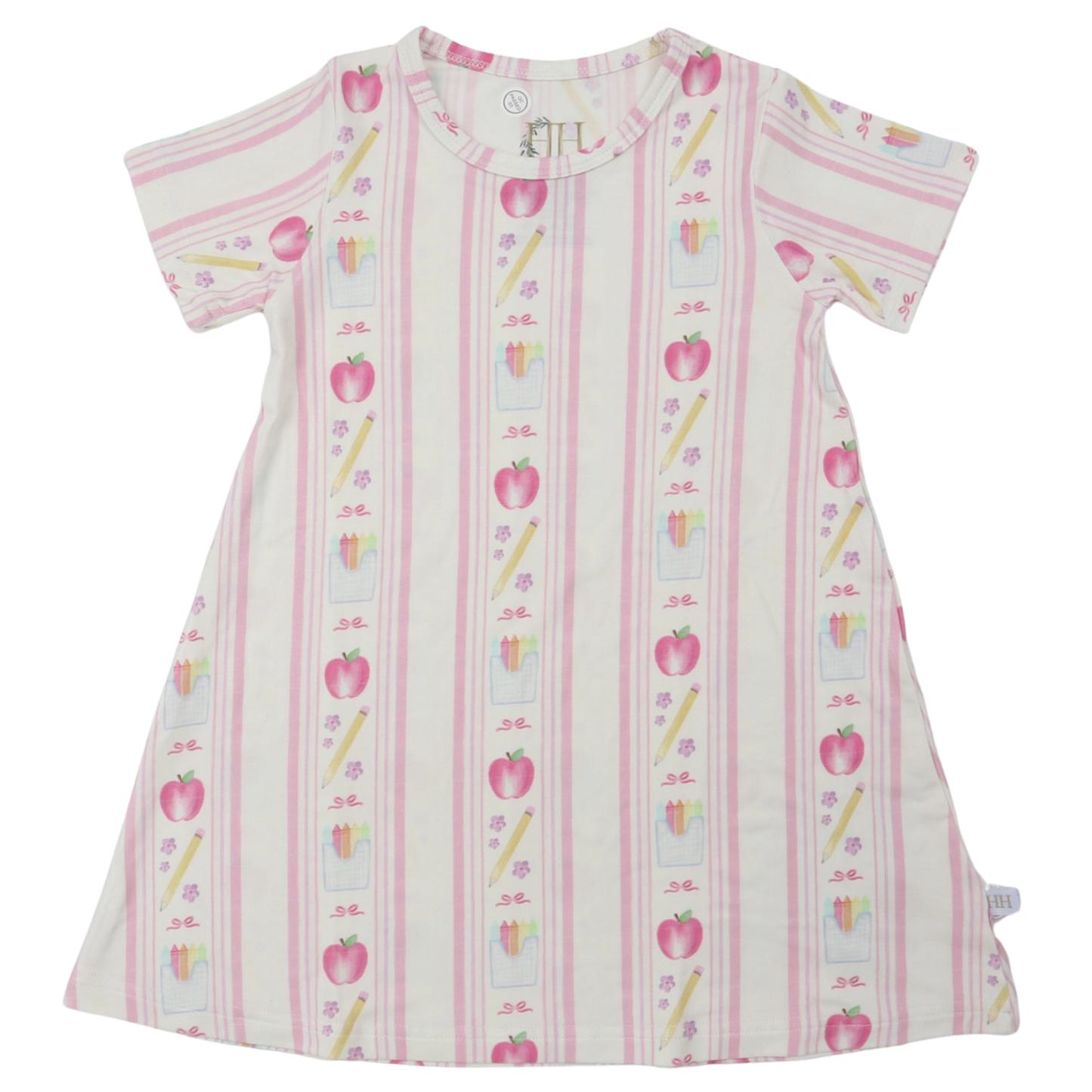 Girls Back to School Bamboo Dress
