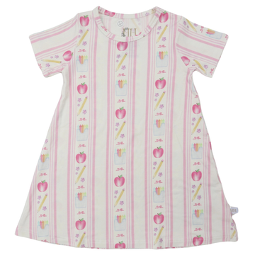 Girls Back to School Bamboo Dress
