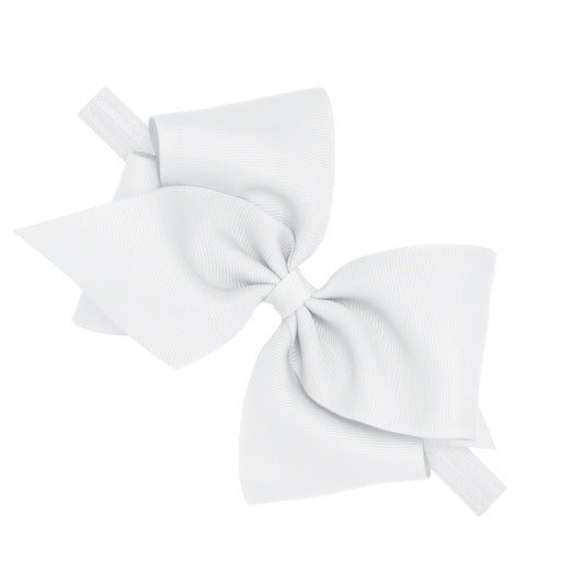 Mini King Classic Grosgrain Girls Hair Bow on Baby Band (Copy)