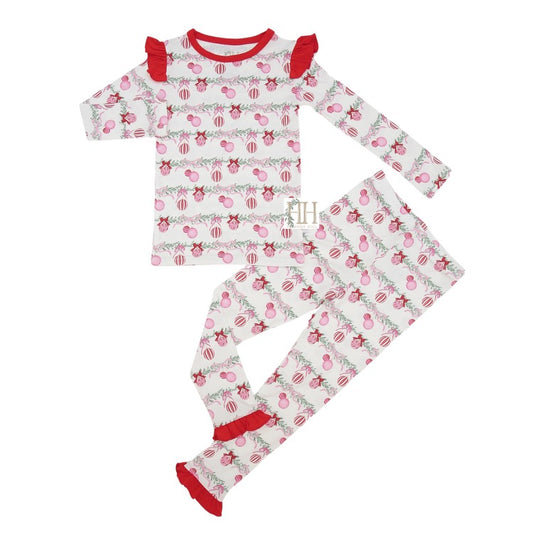 Girls Ornaments Loungewear Set