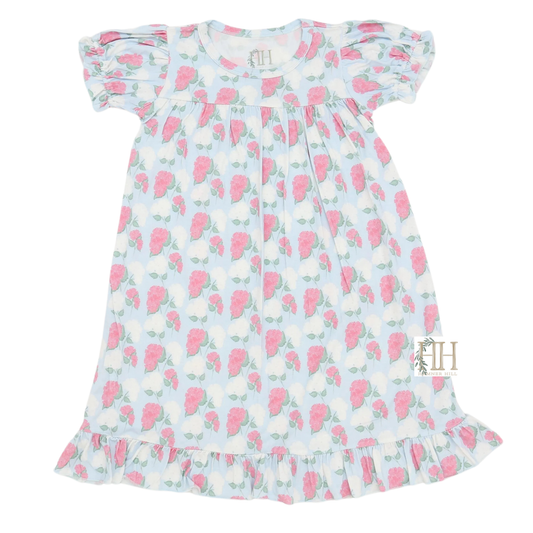 Girls Hydrangea Nightgown