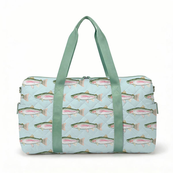 Trout Quilted Duffle Bag
