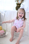 Girls Swan Scalloped Collar Bubble