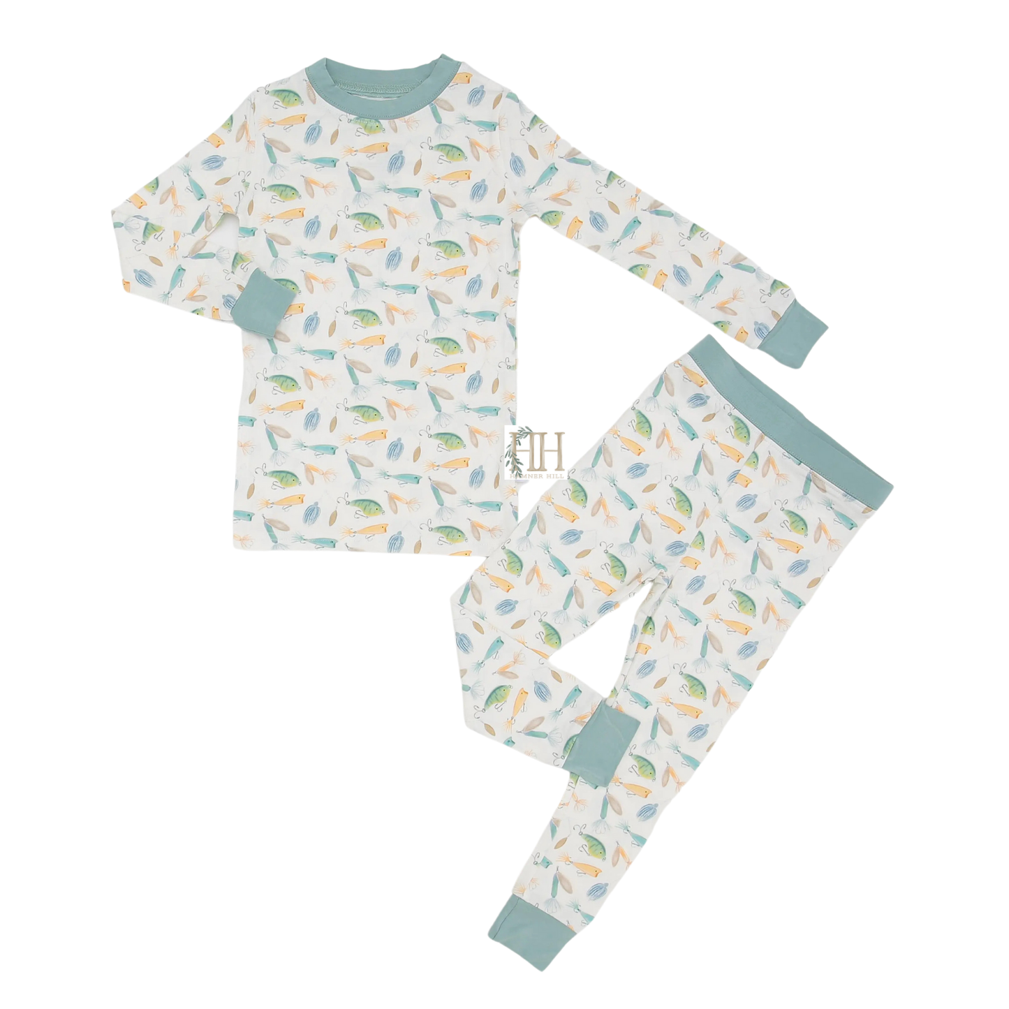 Boys Gone Fishing Loungewear Set