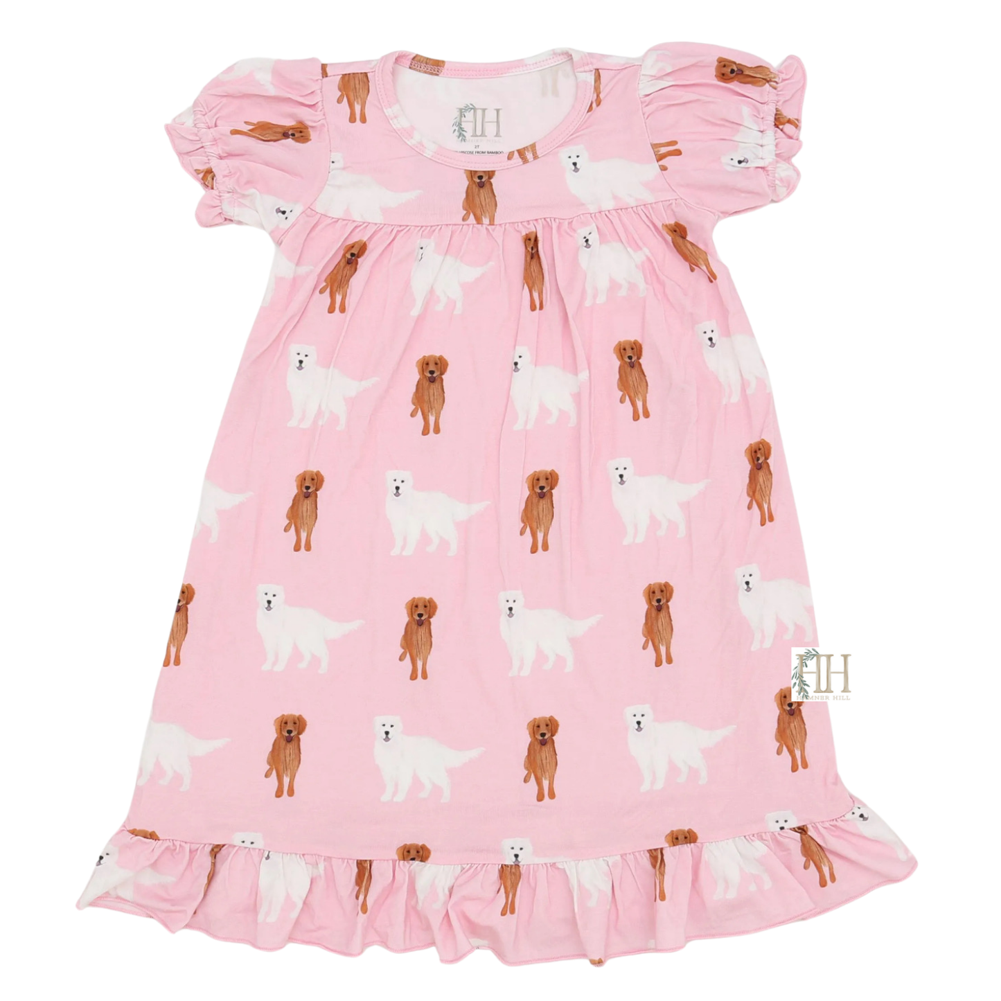 Girls Golden Retriever Nightgown
