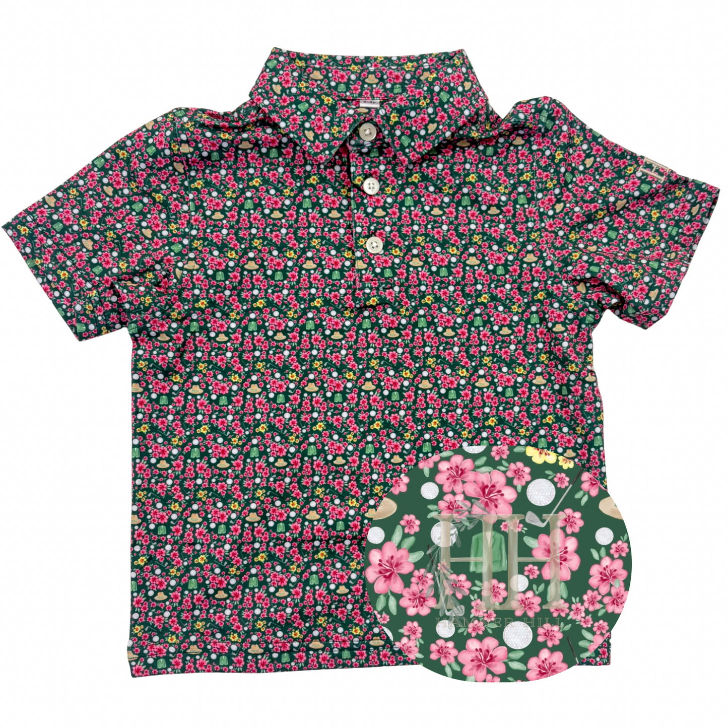 Boys Azalea Performance Polo