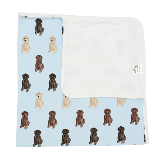 Boys Lab Stroller Blanket