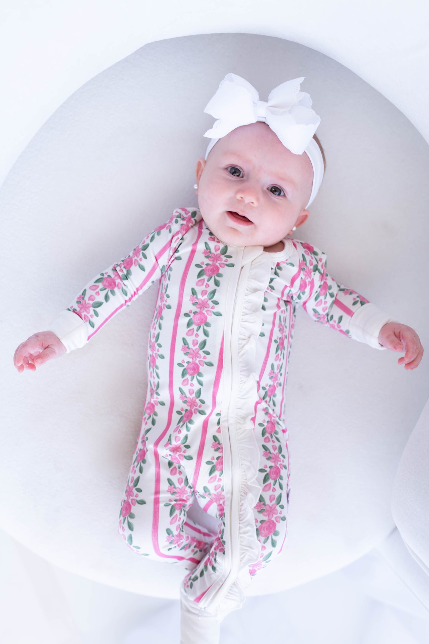The Lynlee Girls Double Zipper Romper