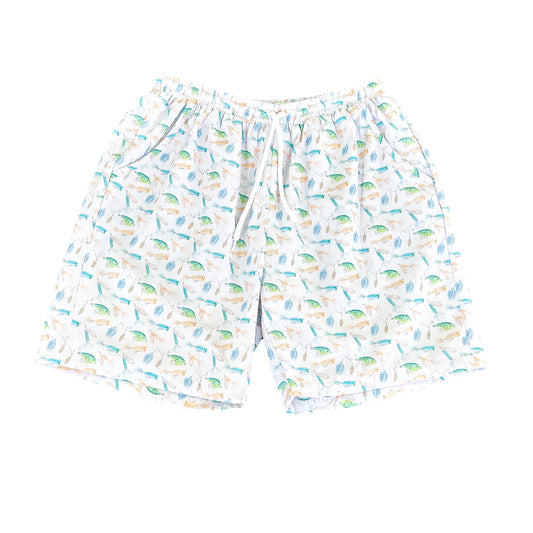 (PRE PURCHASE) Gone Fishing Mens Swim Trunks