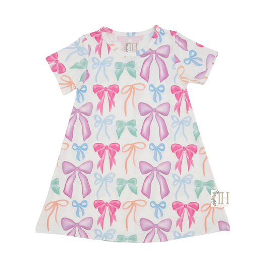 Put a Bow On It Short Sleeve Dress