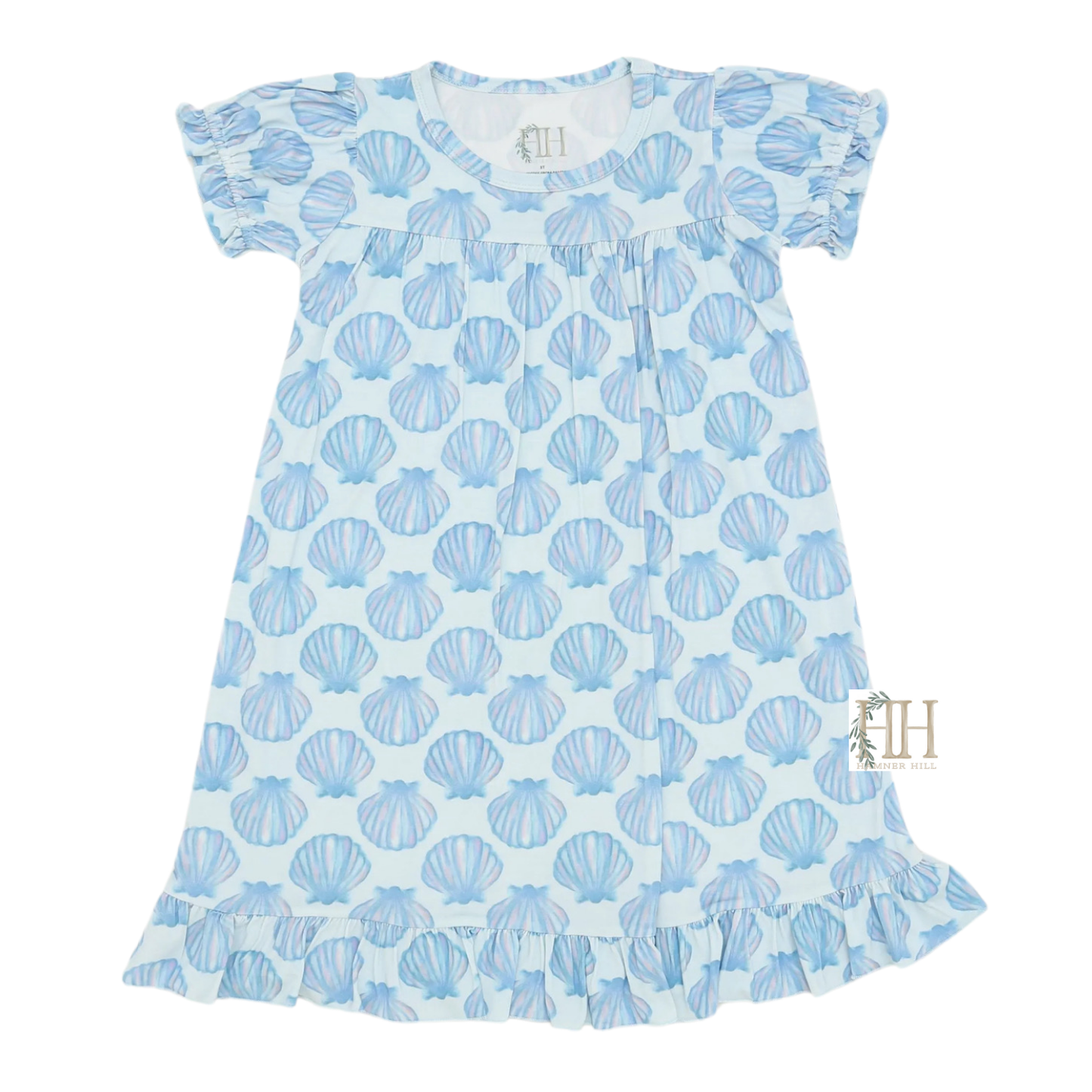 Girls Seashells Nightgown