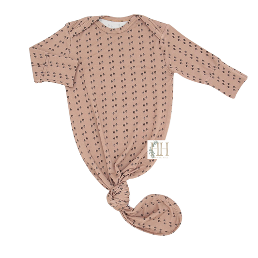 Boys Deer Track Knotted Gown