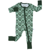 Boys Seashell Double Zipper Romper
