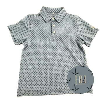 Mens Turkey Tracks Performance Polo