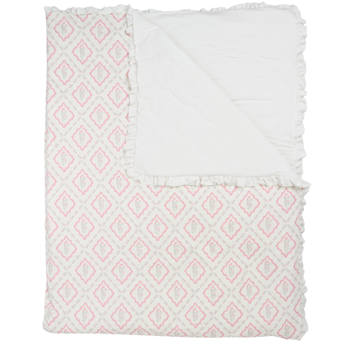 Petite Bloom Twin Size Blanket Cover