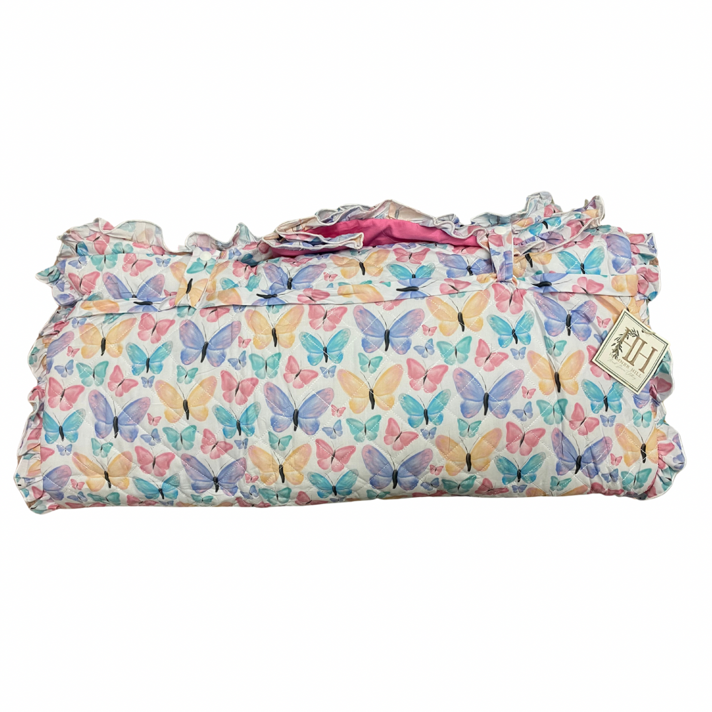 Social Butterfly Quilted Nap Mat