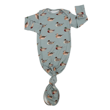 Boys Vintage Ducks Knotted Gown