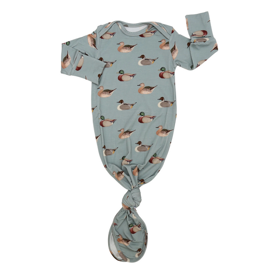 Boys Vintage Ducks Knotted Gown