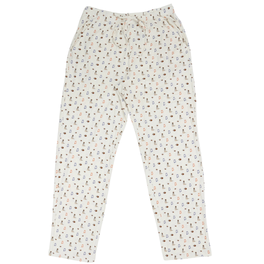 Mens Navy Tiger Loungewear Pants