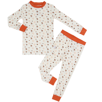 Boys Orange Wild West Loungewear Set