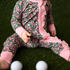 Girls Azalea Double Zipper Romper