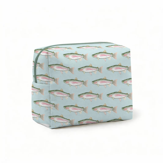 Trout Cosmetic/Tote Bag