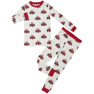 Boys Santa's Little Red Tractor Loungewear Set