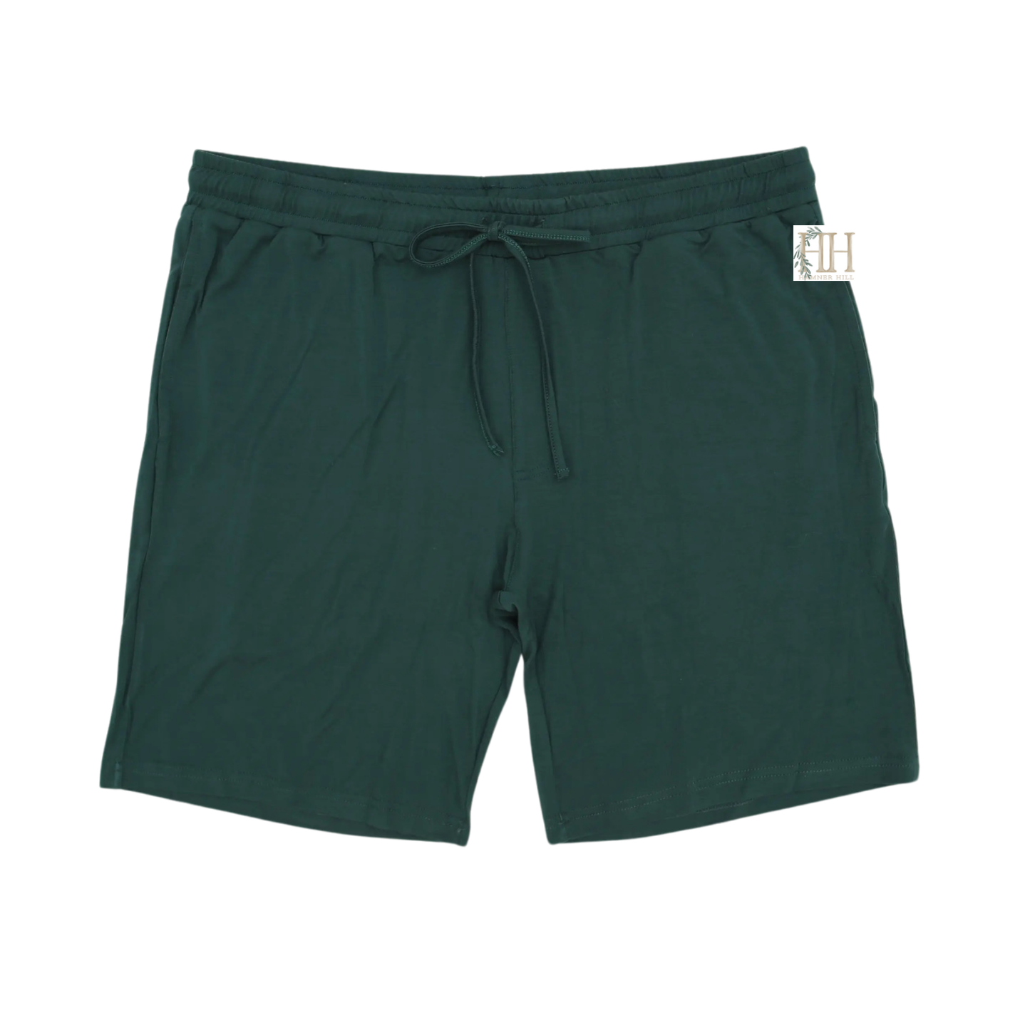 Green Men's Loungewear Shorts