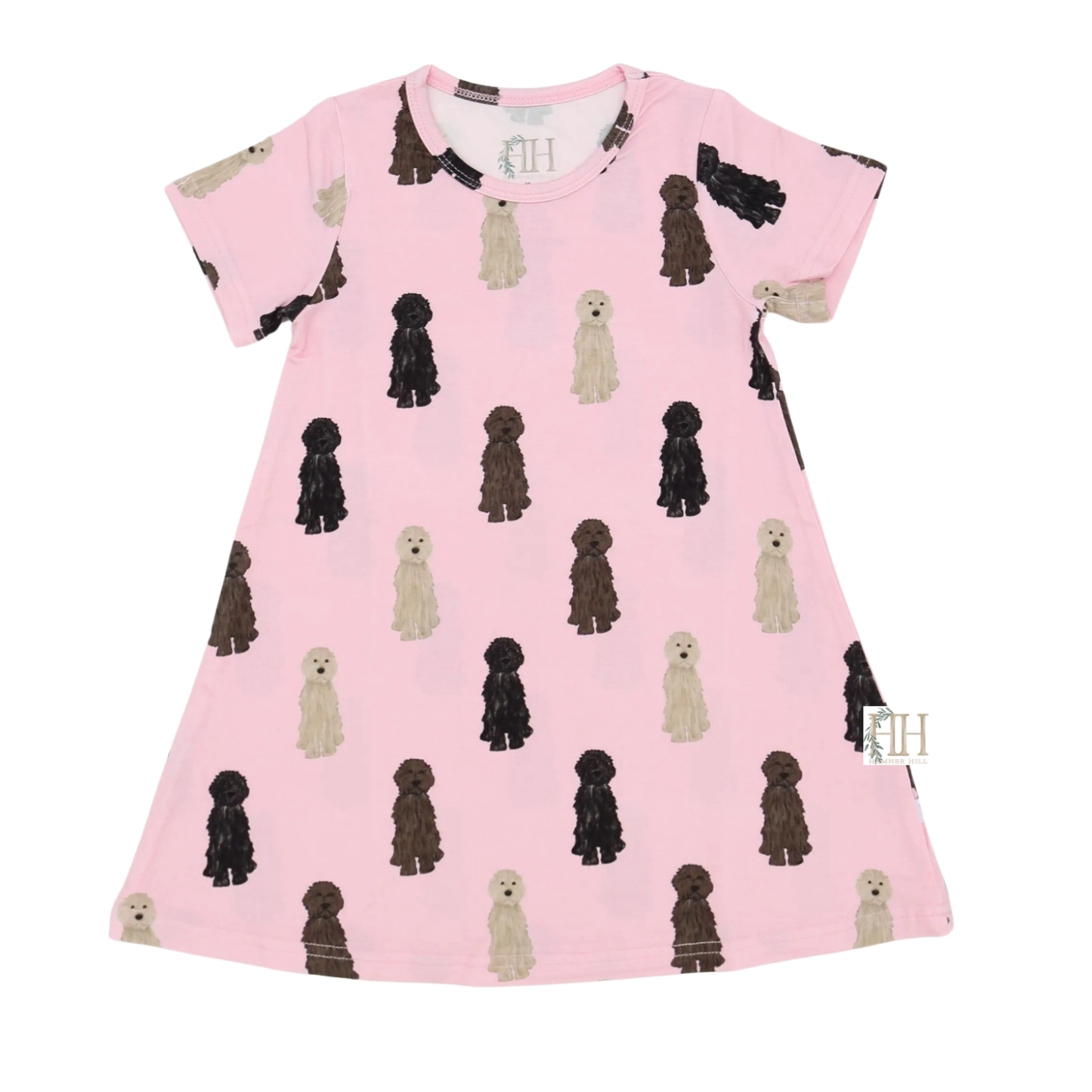 Girls Doodle Bamboo Dress