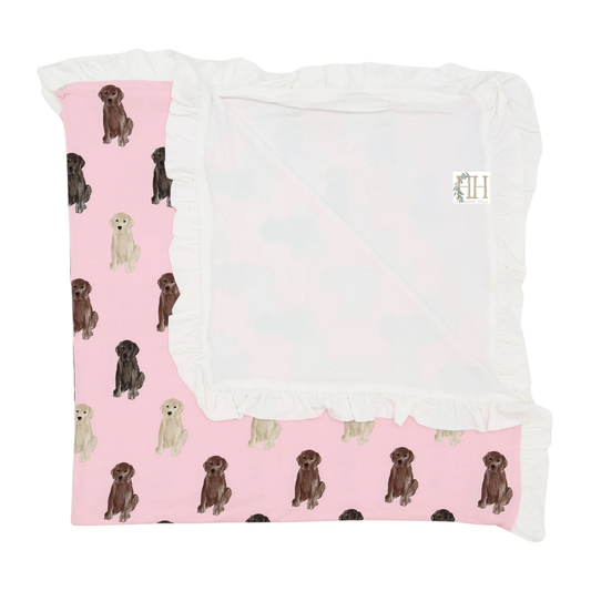 Girls Lab Stroller Blanket