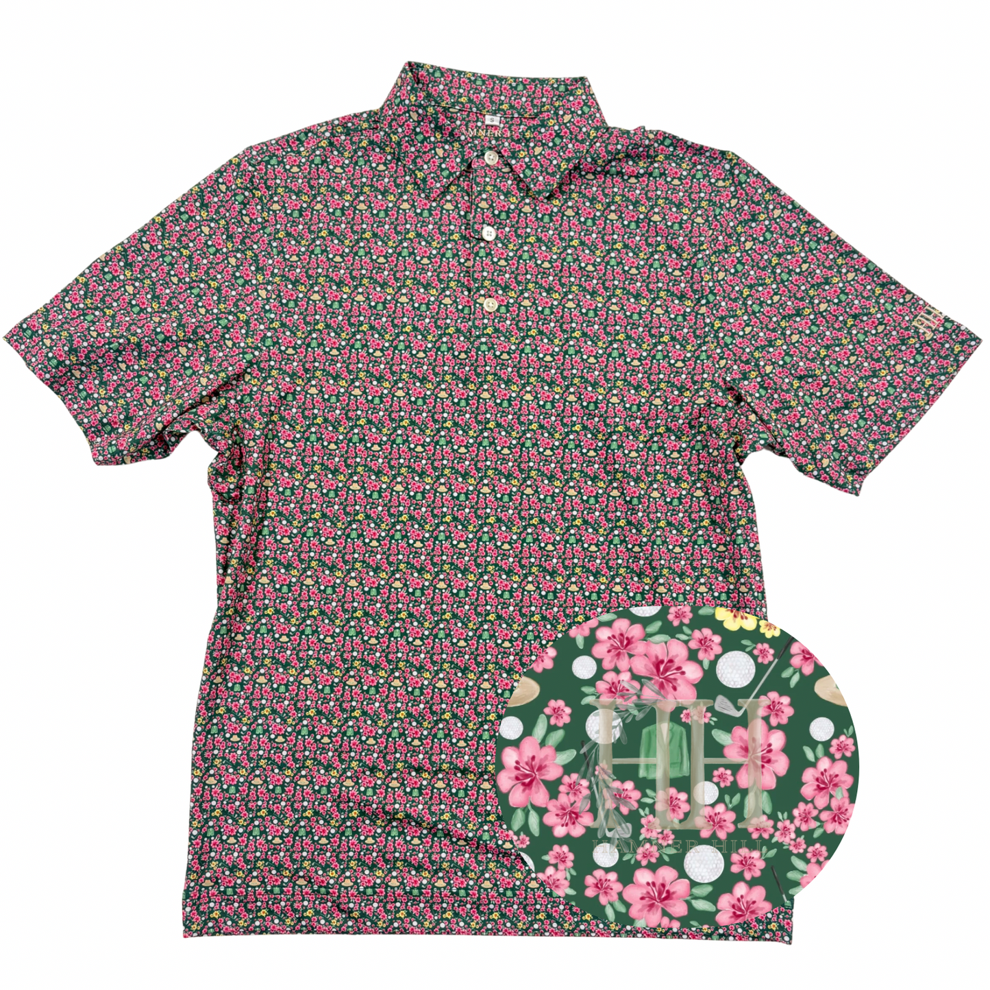 Mens Azalea Performance Polo