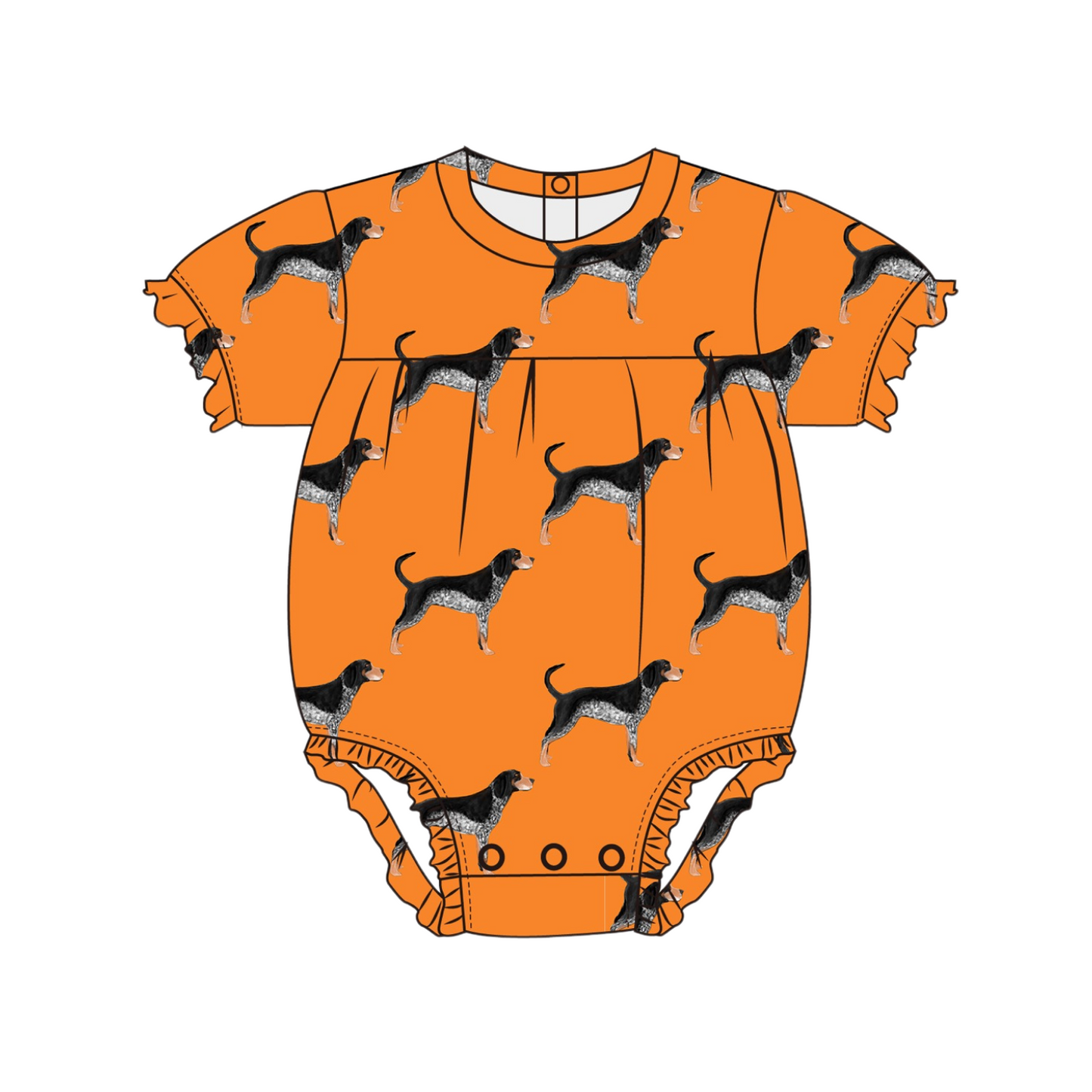 Coonhound Bamboo Girls Bubble