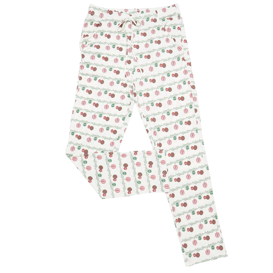 Adult Noel Ornaments Loungewear Pants