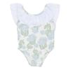 Girls Garden Party Flutter Sleeve One Piece