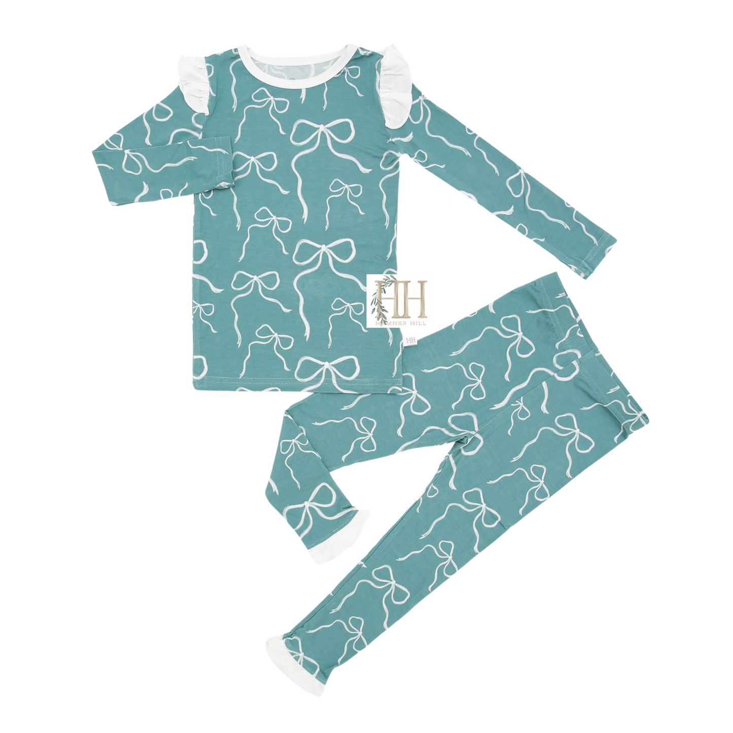 Tied in Teal Loungewear Set