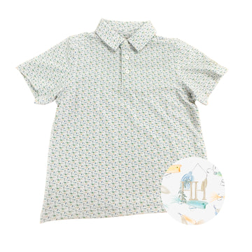 Mens Fishing Lures Performance Polo