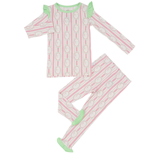 Girls Swan Loungewear Set