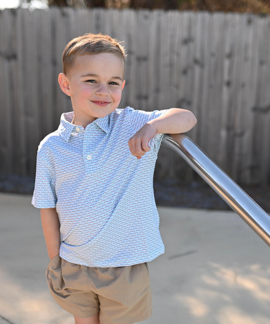 Boys Trout Performance Polo