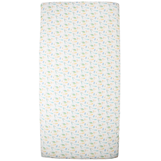 Gone Fishin' Crib Sheets