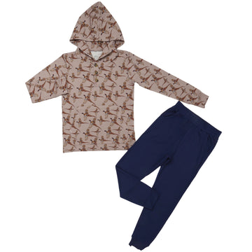 Boys Pheasant Hooded Set
