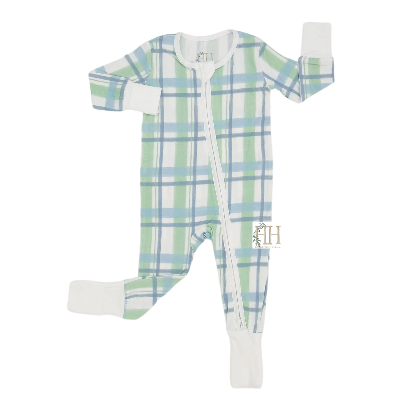 Boys Lakeside Double Zipper Romper