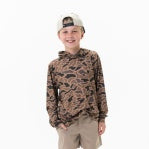 Youth Performance Hoodie-Gauge Camo