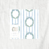 Blue Wreath Gift Wrap