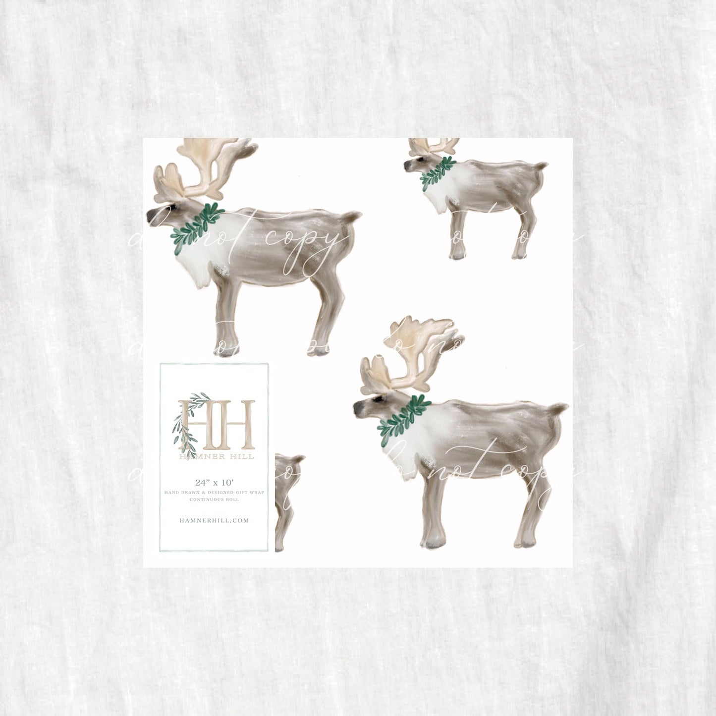 Caribou Gift Wrap