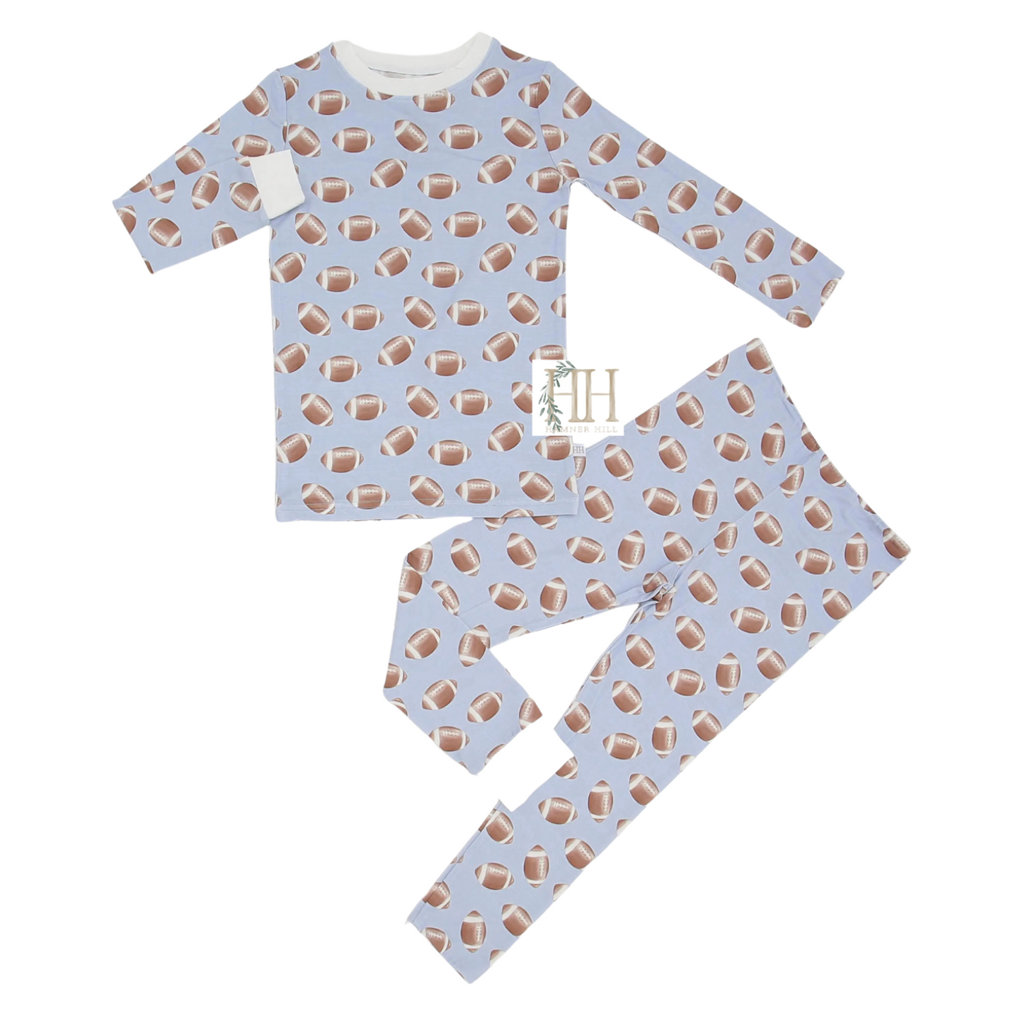Boys Blue Football Loungewear Set