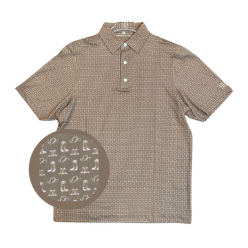 Mens Montana Ranch Performance Polo