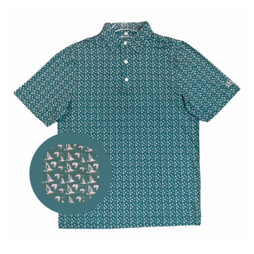 Mens Flyin’ South Performance Polo