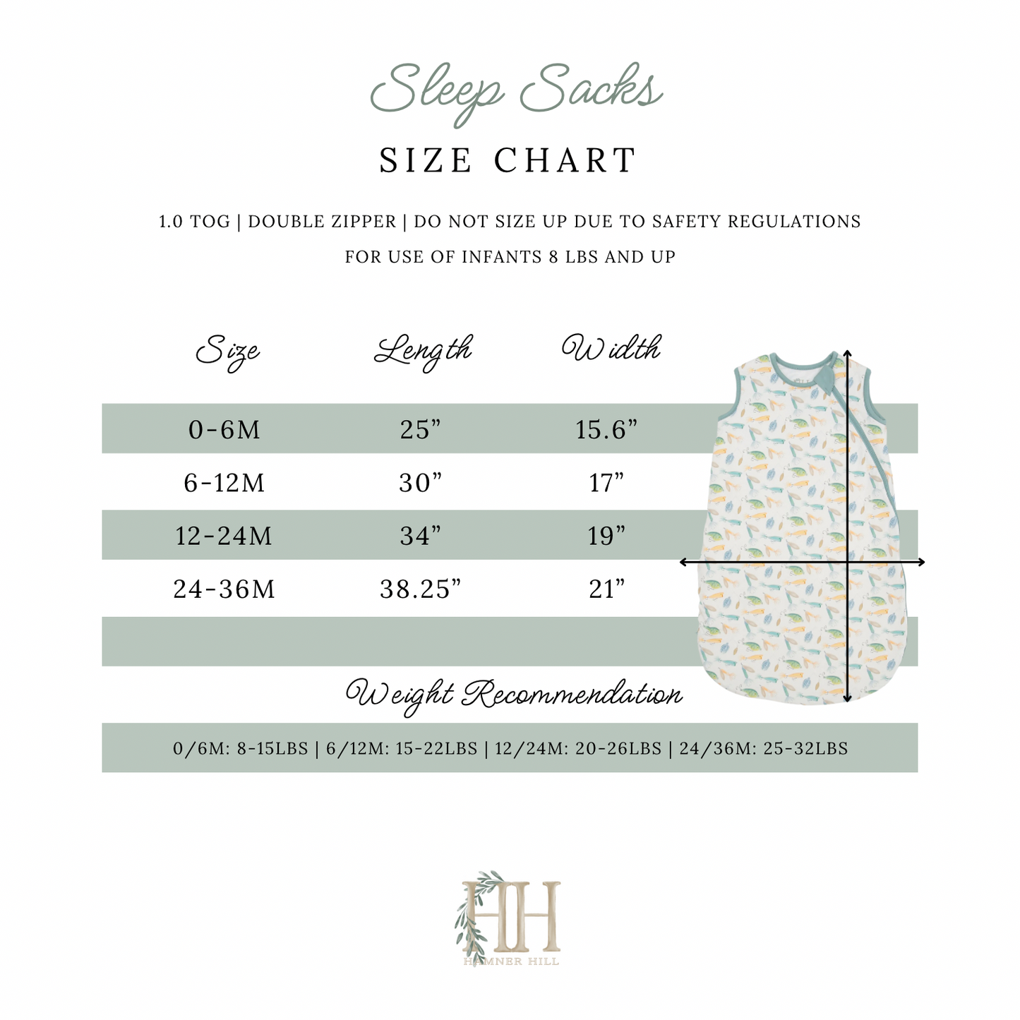 Social Butterfly Sleep Sack