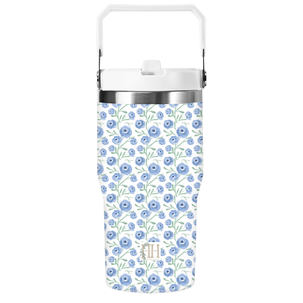 Purple Poppy Straw Cup